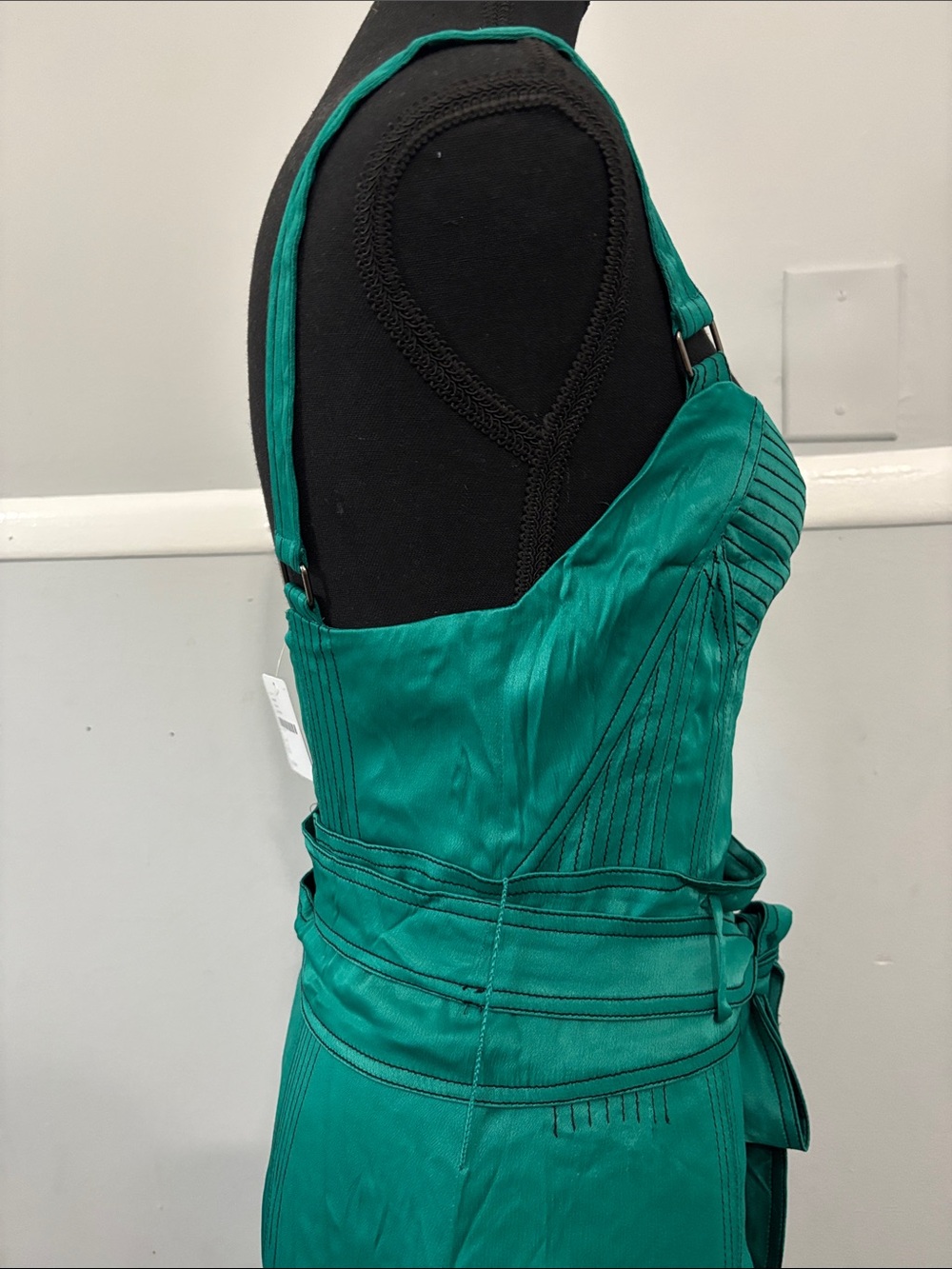 Free People Teal Green Sleeveless Women's Party Dress - Picture 10 of 15